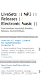Mobile Screenshot of e-lectronicmusic.blogspot.com