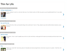 Tablet Screenshot of beca-thinforlife.blogspot.com