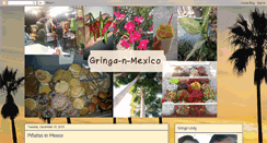 Desktop Screenshot of gringa-n-mexico.blogspot.com