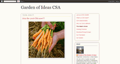 Desktop Screenshot of csagardenofideas.blogspot.com