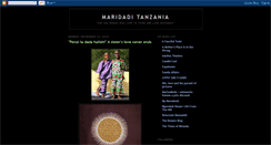 Desktop Screenshot of maridaditanzania.blogspot.com