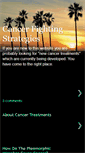 Mobile Screenshot of cancerfightingstrategies.blogspot.com