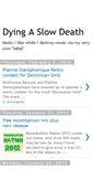 Mobile Screenshot of dyingaslowdeath.blogspot.com