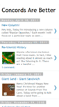 Mobile Screenshot of concordsarebetter.blogspot.com