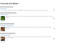 Tablet Screenshot of concordsarebetter.blogspot.com