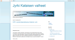 Desktop Screenshot of jyrkikatainenvalhe.blogspot.com