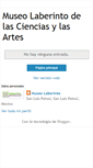 Mobile Screenshot of museolaberinto.blogspot.com