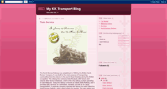 Desktop Screenshot of mykktransport.blogspot.com