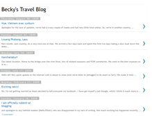 Tablet Screenshot of beckystravelblog.blogspot.com