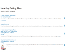 Tablet Screenshot of eatingdietplan.blogspot.com