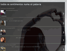 Tablet Screenshot of cadasentimentonumasopalavra.blogspot.com