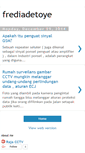 Mobile Screenshot of frediadetoye.blogspot.com