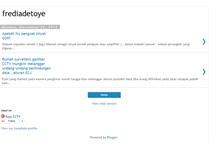 Tablet Screenshot of frediadetoye.blogspot.com