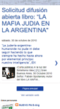 Mobile Screenshot of mafiajudiaargentina.blogspot.com