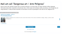 Tablet Screenshot of dangerousart.blogspot.com