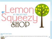 Tablet Screenshot of lemonsqueezyshop.blogspot.com