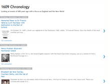 Tablet Screenshot of 1609chronology.blogspot.com