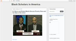 Desktop Screenshot of blackscholarsinamerica.blogspot.com