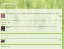 Tablet Screenshot of misterpolyhistor.blogspot.com