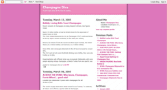 Desktop Screenshot of champagnediva.blogspot.com