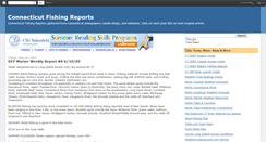 Desktop Screenshot of ctfishingreports.blogspot.com
