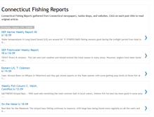 Tablet Screenshot of ctfishingreports.blogspot.com