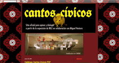 Desktop Screenshot of cantoscivicos.blogspot.com
