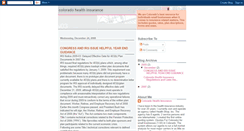 Desktop Screenshot of healthinsuranceincolorado.blogspot.com