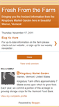 Mobile Screenshot of kingsburymarketgarden.blogspot.com