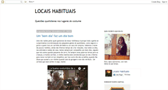 Desktop Screenshot of locaishabituais.blogspot.com