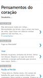 Mobile Screenshot of pensamentosdocoracao.blogspot.com