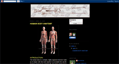 Desktop Screenshot of humainanatomy.blogspot.com