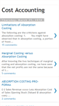 Mobile Screenshot of learncostaccounting.blogspot.com