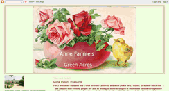 Desktop Screenshot of annefannie.blogspot.com