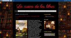 Desktop Screenshot of lacuevadeloslibros.blogspot.com