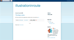Desktop Screenshot of illustrationinroute.blogspot.com