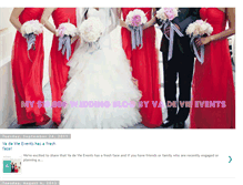 Tablet Screenshot of mytenthousandwedding.blogspot.com