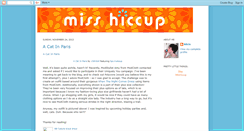 Desktop Screenshot of misshiccup.blogspot.com