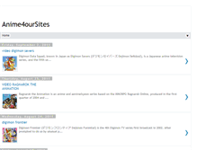 Tablet Screenshot of anime4oursites.blogspot.com