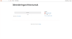 Desktop Screenshot of 3drenderingarchitectureuk.blogspot.com