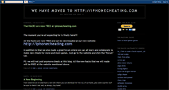 Desktop Screenshot of iphonecheating.blogspot.com