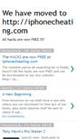 Mobile Screenshot of iphonecheating.blogspot.com