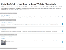 Tablet Screenshot of chrisbealeeverest.blogspot.com