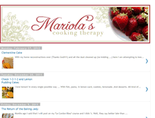 Tablet Screenshot of mariolacookingtherapy.blogspot.com