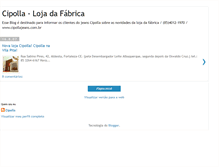 Tablet Screenshot of lojadafabrica.blogspot.com