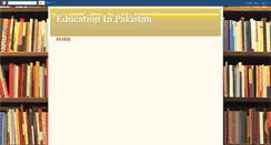 Desktop Screenshot of pakeducation1947.blogspot.com