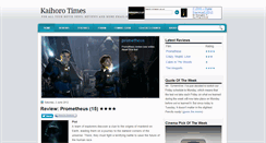 Desktop Screenshot of kaihorotimes.blogspot.com