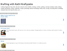 Tablet Screenshot of kraftyzales.blogspot.com