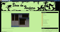 Desktop Screenshot of docedepandora.blogspot.com