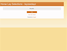 Tablet Screenshot of layzeedayz.blogspot.com